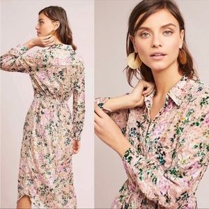 HEMANT & NANDITA | Triana Floral Velvet Burnout Dress/Duster | XXSP